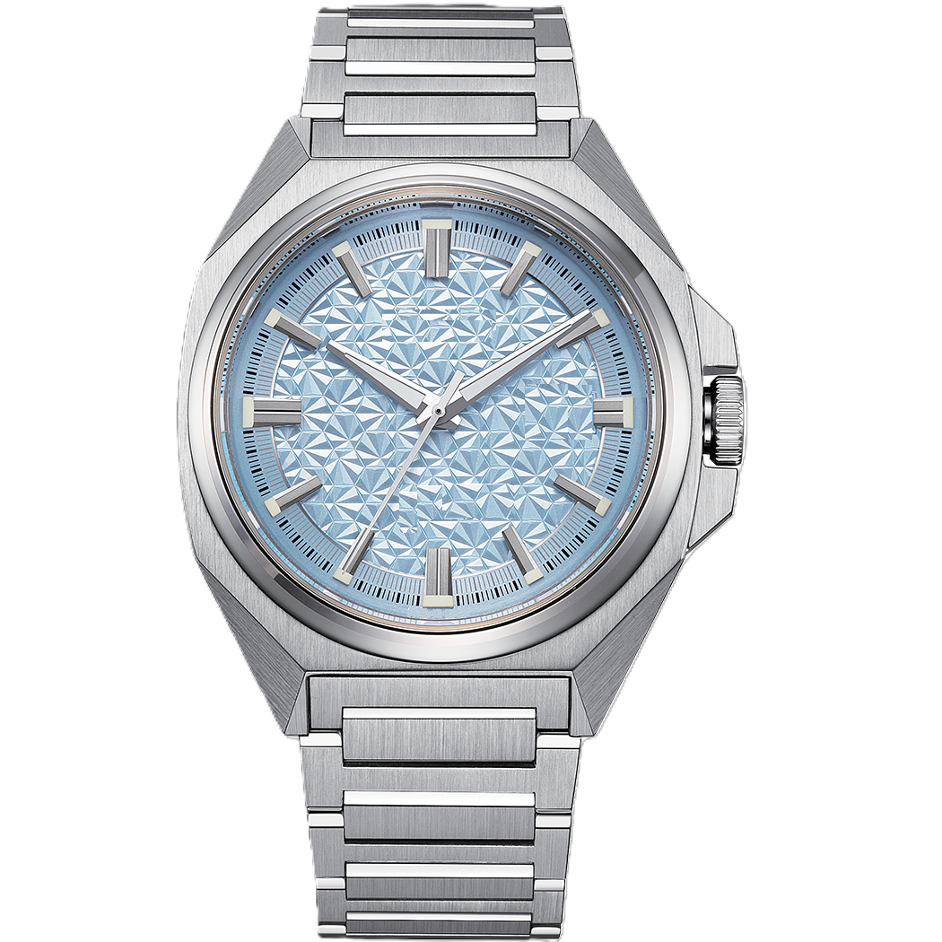 MountainTrek – Custom 44mm Outdoor Watch, Rugged Stainless Steel, Adventure Style