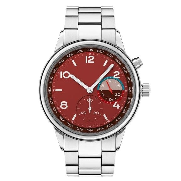Celesta – Custom 36mm Pearl Dial Watch, Stainless Steel, Luxury Ladies Style