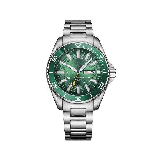 OceanMaster – Custom 42mm Diver Watch, Stainless Steel, Waterproof Gift for Men